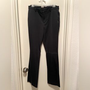 Straight leg stretch black trousers by A New Day, size 10